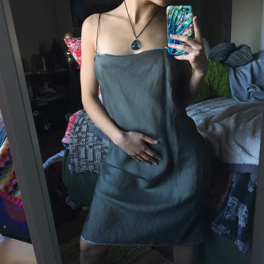 Vintage Banana Republic slip dress.